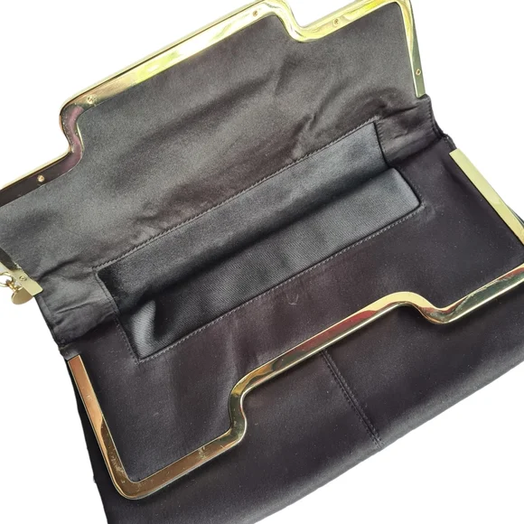 Stella McCartney for Target Elegant Party Cocktail Framed Clutch in Black - Picture 4 of 11